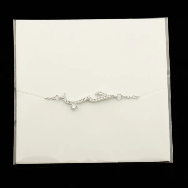 Charm Lovely Arabic CZ Love Statement Bracelets & Bangle For Women Men Stainless Steel Accessories Ketting Pulseira envio gratis - Image 13