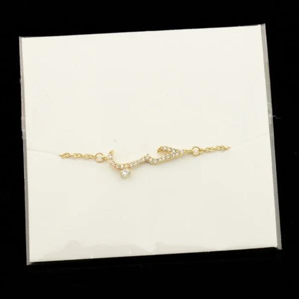 Charm Lovely Arabic CZ Love Statement Bracelets & Bangle For Women Men Stainless Steel Accessories Ketting Pulseira envio gratis - Image 14