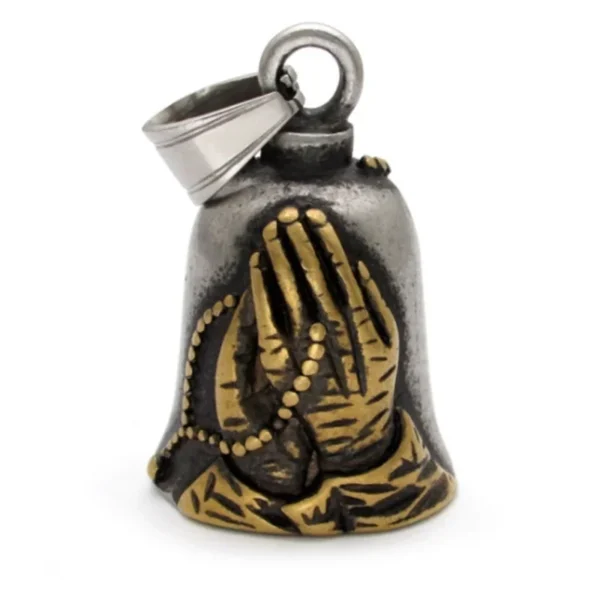 Punk Flame Motorcycle Bell Keychain Pendant Men\'s Hip Hop Rock Riding Exorcism Amulet Jewelry Accessories - Image 32