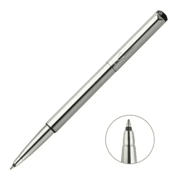 Hot Classic Design Parker Metal Roller Ballpoint Pen Business Office Signature Rollerball Pens Matte Black School Write Pen - Image 7