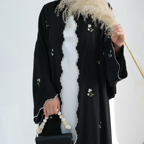 Eid Muslim Abaya for Women Embroidery Cardigan Dresses Abayas Ramadan Morocco Dubai Jalabiya Kaftan Vestidos Arab Long Robe 2025 - Image 33