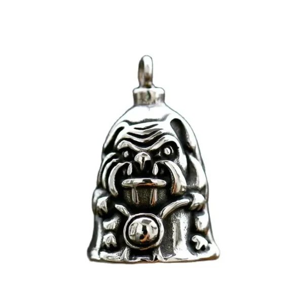 Punk Flame Motorcycle Bell Keychain Pendant Men\'s Hip Hop Rock Riding Exorcism Amulet Jewelry Accessories - Image 27