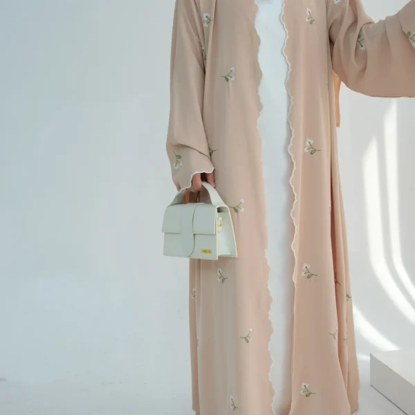 Eid Muslim Abaya for Women Embroidery Cardigan Dresses Abayas Ramadan Morocco Dubai Jalabiya Kaftan Vestidos Arab Long Robe 2025 - Image 17
