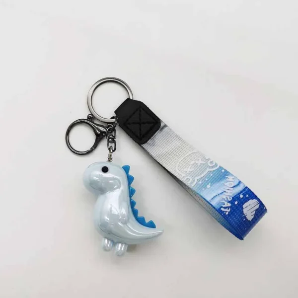 Cute Bear Keychain With Strap The Best Car Key Keyring Animal Bag Backpack Key Chain Charm Pendant Accessory Gift For Friend - Image 19