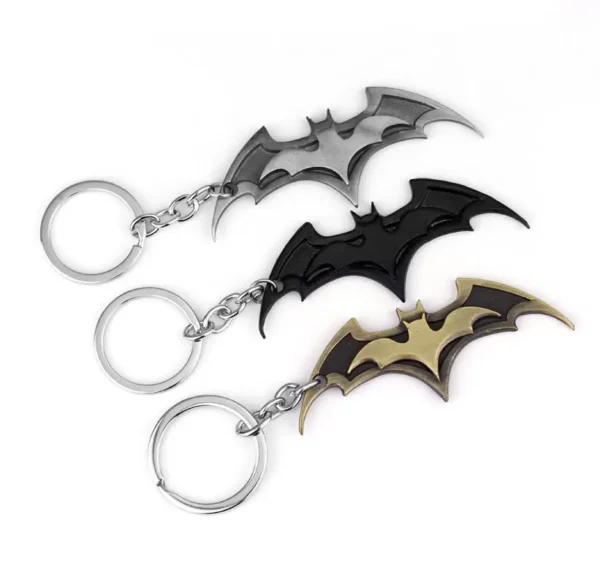 Batman Darts Metal Keychains Cosplay Props Film Television Works Peripheral Gifts Men Women Backpack Jewelry Accessories - Image 4