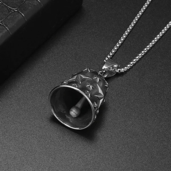 Punk Flame Motorcycle Bell Keychain Pendant Men\'s Hip Hop Rock Riding Exorcism Amulet Jewelry Accessories - Image 55