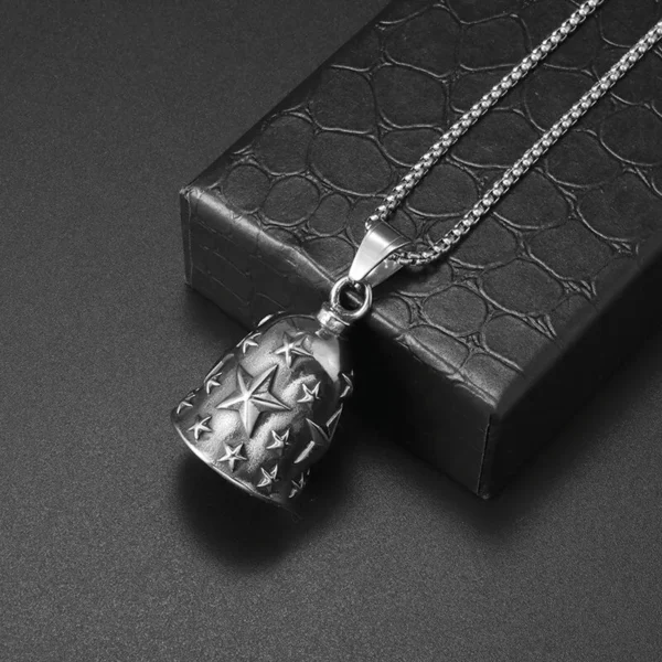 Punk Flame Motorcycle Bell Keychain Pendant Men\'s Hip Hop Rock Riding Exorcism Amulet Jewelry Accessories - Image 53