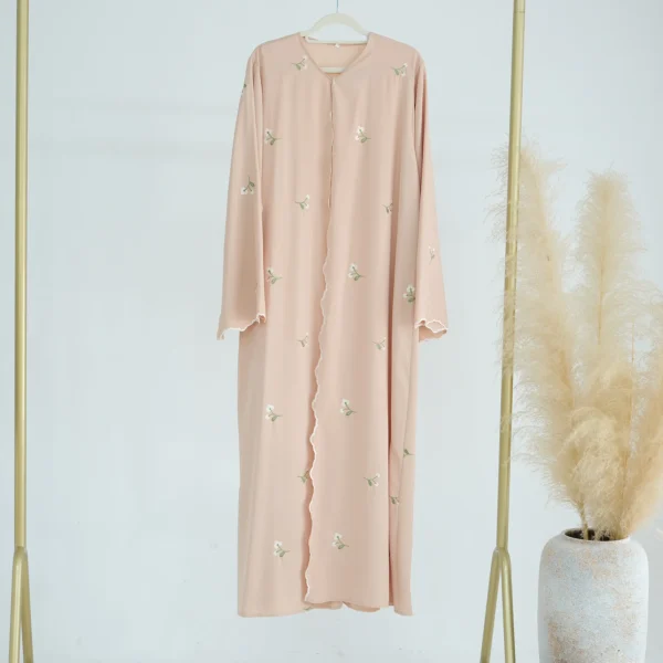 Eid Muslim Abaya for Women Embroidery Cardigan Dresses Abayas Ramadan Morocco Dubai Jalabiya Kaftan Vestidos Arab Long Robe 2025 - Image 40